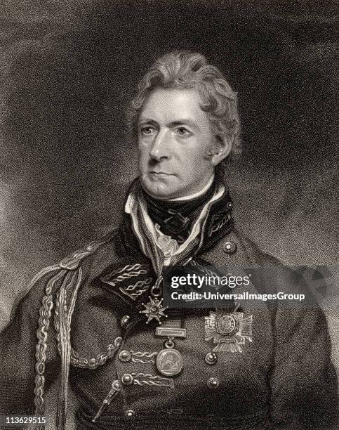 Sir Thomas Munro 1st Baronet 1761 to 1827 British administrator in India Engraved by H Meyer after M A Shee From the book National Portrait Gallery...