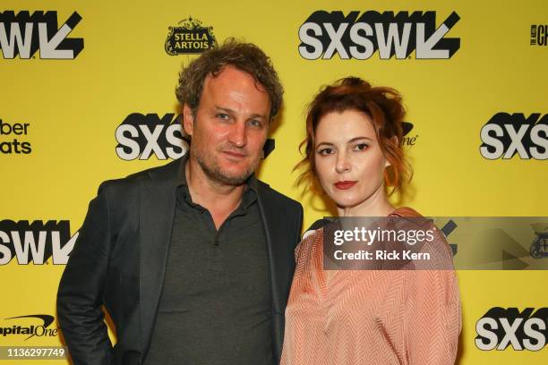 Jason Clarke and Amy Seimetz attend the World Premiere and Closing Night Screening of 'Pet Sematary' at the 2019 SXSW Film Festival on March 16, 2019...