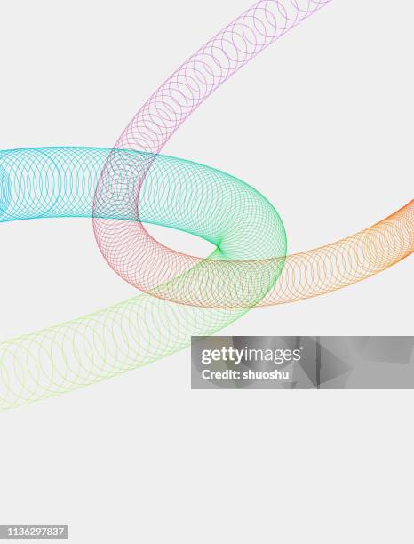 color blend curve pipe pattern background - blend stock illustrations