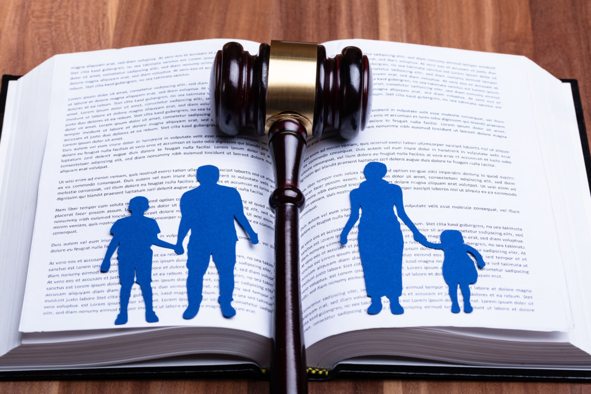 father child court