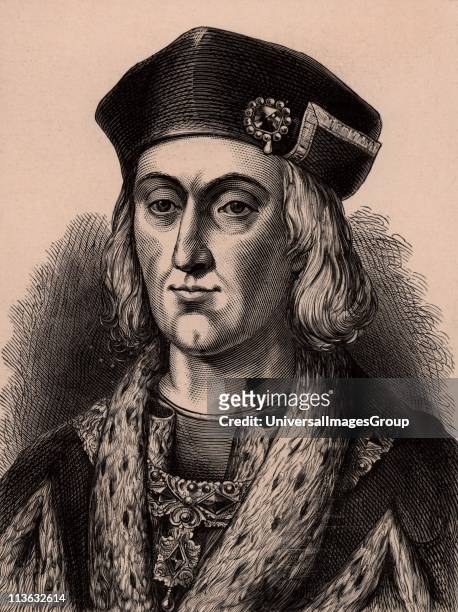 Henry VII first Tudor king of England from 1485. Defeated Richard III at Bosworth Field on 22 August 1485, the battle which ended the Wars of the...