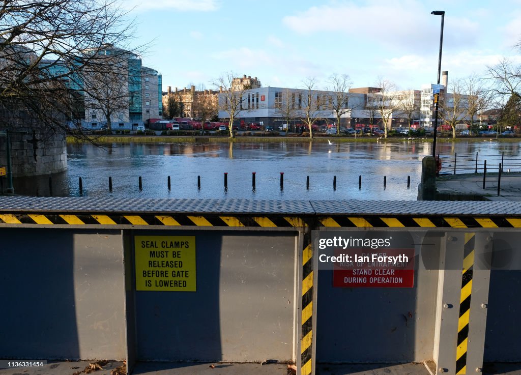 Flood Warnings In Place On The River Ouse