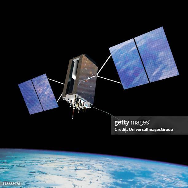 Satellite in Earth orbit