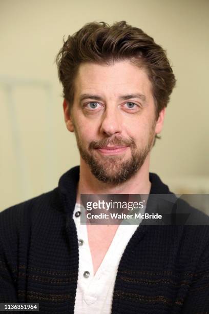 Christian Borle during the rehearsal for The Kennedy Center production of "The Who's Tommy" at the New 42nd Street on April 11, 2019 in New York City.