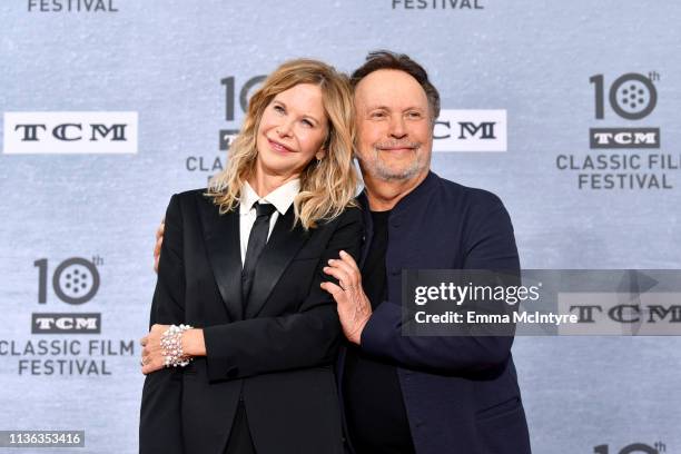 Special Guests Meg Ryan and Billy Crystal attend The 30th Anniversary Screening of "When Harry Met Sally…" Opening Night at the 2019 10th Annual TCM...