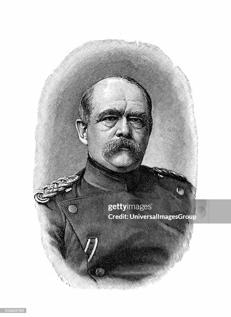 Otto von Bismarck German statesman. Bismarck in 1871 as Chancellor of ...