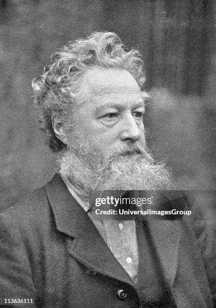 William Morris English socialist, craftsman and poet. Arts and Crafts Movement.