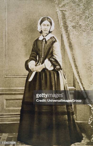 Florence Nightingale English nurse, statistician and hospital reformer. From a photograph