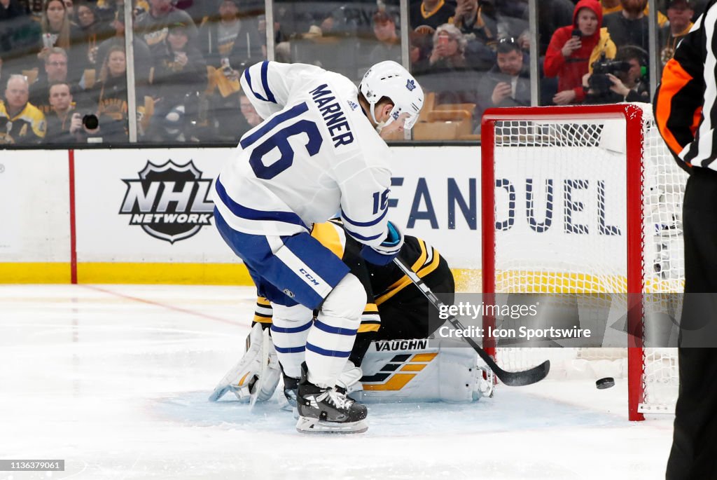 NHL: APR 11 Stanley Cup Playoffs First Round - Maple Leafs at Bruins
