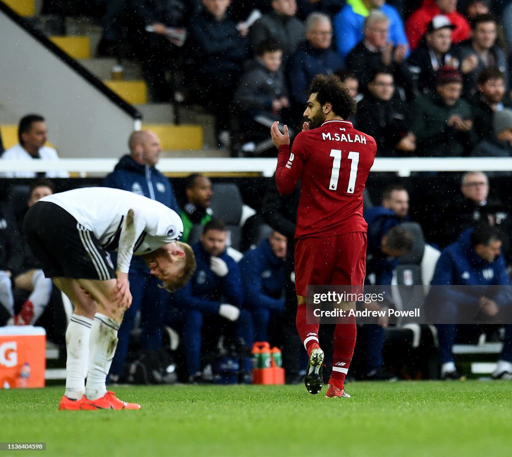 Fulham FC v Liverpool FC - Premier League