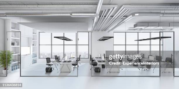 modernes büro-interieur - architecture new york interior furniture stock-fotos und bilder