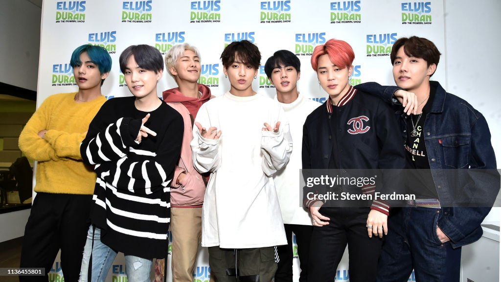 BTS Visits "The Elvis Duran Z100 Morning Show"