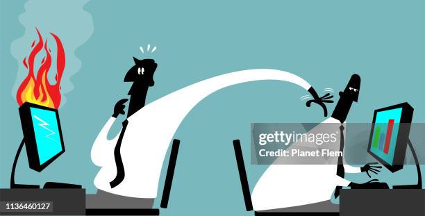 don’t hesitate to ask! - overheated person stock illustrations