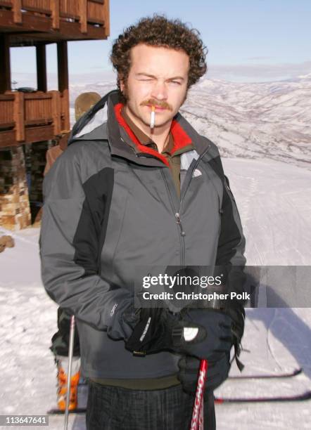 Danny Masterson *Exclusive Coverage* during 2006 Sundance Film Festival - The North Face House - Private Helicopter Skiing/Snowboarding With Pros-...