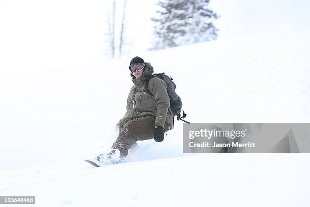 Atmosphere during 2006 Sundance Film Festival - The North Face House - Private Helicopter Skiing/Snowboarding With Pros- Day 2 at Park City in Park...