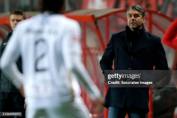 Coach Marino Pusic of FC Twente during the Dutch Keuken Kampioen Divisie match between Fc Twente v Telstar at the De Grolsch Veste on April 12, 2019...