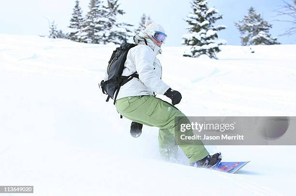 Atmosphere during 2006 Sundance Film Festival - The North Face House - Private Helicopter Skiing/Snowboarding With Pros- Day 2 at Park City in Park...