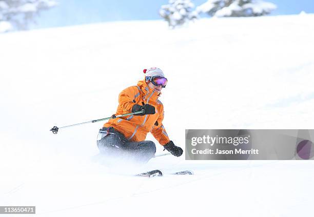 Atmosphere during 2006 Sundance Film Festival - The North Face House - Private Helicopter Skiing/Snowboarding With Pros- Day 2 at Park City in Park...