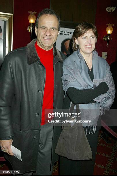 Joe Torre, Alice Wolterman Torre during World Premiere of Warner Bros.' "Analyze That" at Ziegfeld Theater in New York, New York, United States.