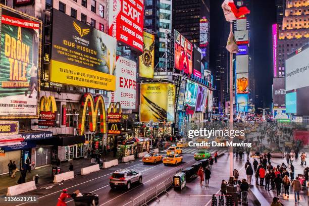 time square - times square night stock pictures, royalty-free photos & images