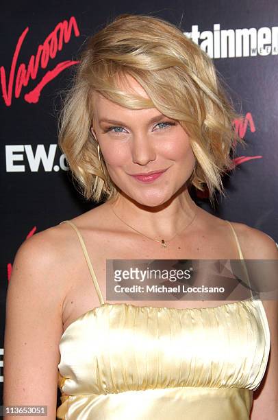 Laura Allen during Entertainment Weekly 2007 Upfront Party - Red Carpet at The Box in New York City, New York, United States.