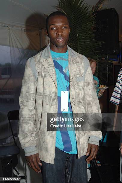 Series The Wire cast member Jamie Hector during HBO Presents "A Night at 'The Wire'" Benefit for The Ella Thompson Fund - June 9, 2007 at Warehouse...