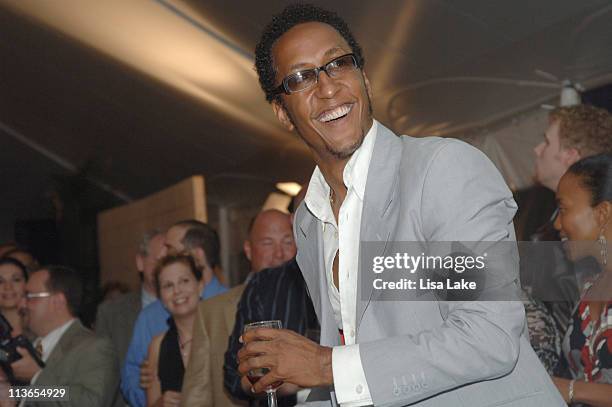 Series The Wire cast member Andre Royo during HBO Presents "A Night at 'The Wire'" Benefit for The Ella Thompson Fund - June 9, 2007 at Warehouse...