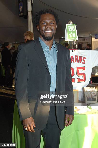 Series The Wire cast member Gbenga Akinnagbe during HBO Presents "A Night at 'The Wire'" Benefit for The Ella Thompson Fund - June 9, 2007 at...