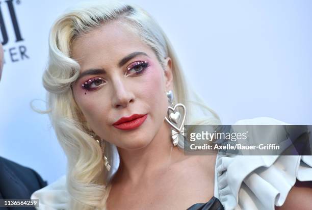 Lady Gaga attends The Daily Front Row's 5th Annual Fashion Los Angeles Awards at Beverly Hills Hotel on March 17, 2019 in Beverly Hills, California.