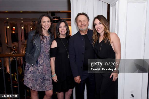 Special Guests Lindsay Crystal, Janice Crystal, Billy Crystal, and Jennifer Crystal Foley attend the Opening Night Gala at the 2019 10th Annual TCM...