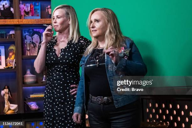 Pictured : Chelsea Handler and Melissa Etheridge --