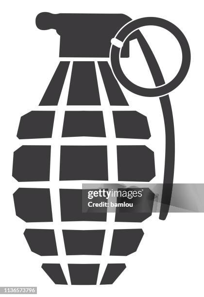 grenade icon - murderer stock-grafiken, -clipart, -cartoons und -symbole