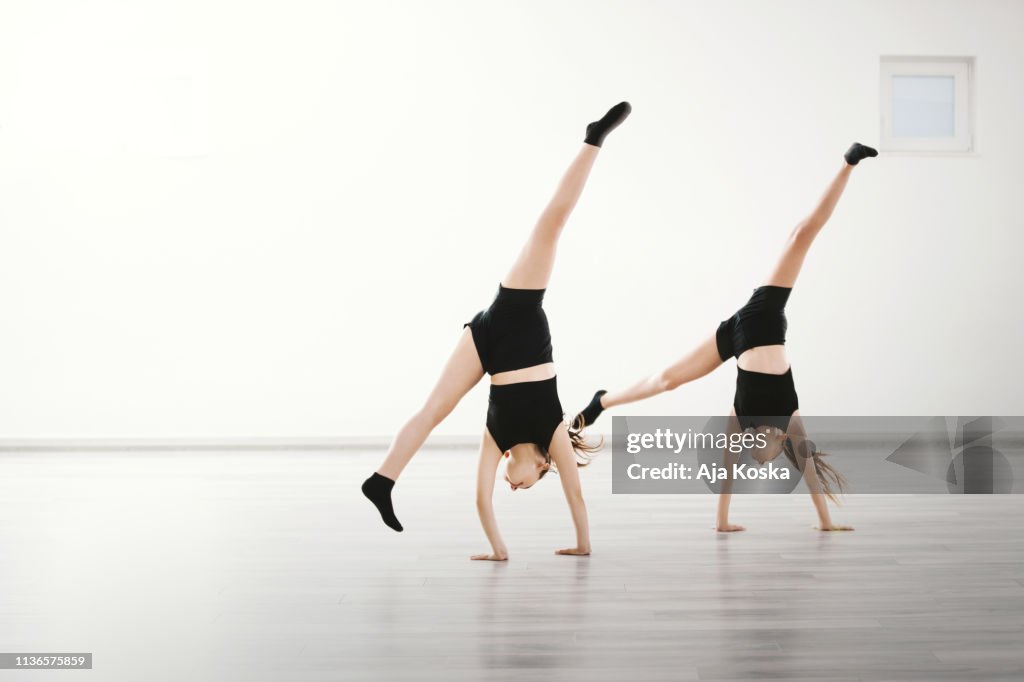 Geharmoniseerde cartwheel.
