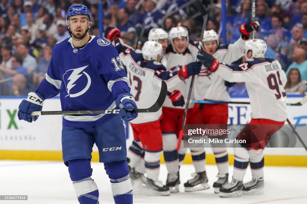 Columbus Blue Jackes v Tampa Bay Lightning - Game Two