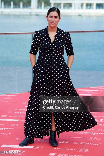 Actress Daniella Valenciano attends 'El Despertar de las Hormigas' photocall during the 22th Malaga Film Fstival on March 18, 2019 in Malaga, Spain.