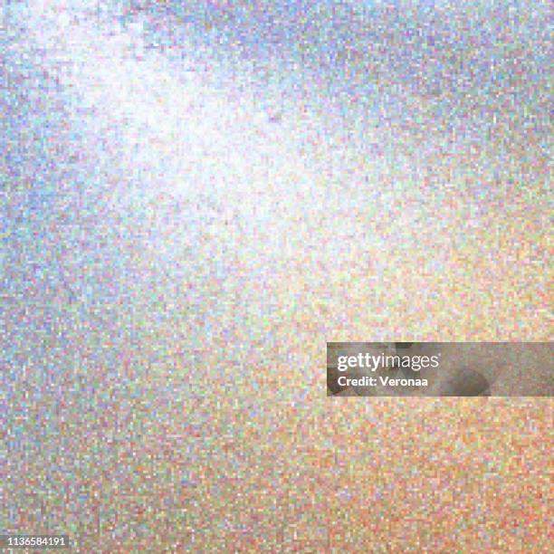 abstract colorful sparkle glittering background - reflective surface background stock illustrations