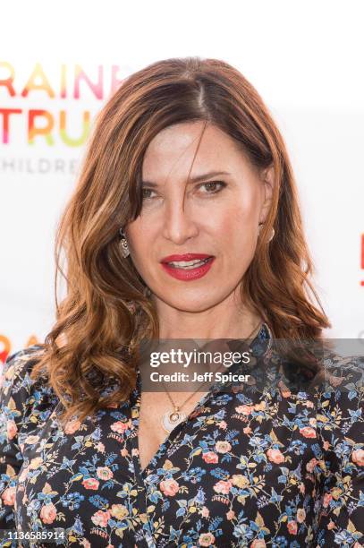 Ronni Ancona attends the 'Trust in Fashion' Rainbow Trust Fundraiser at Grosvenor House on March 18, 2019 in London, England.