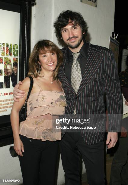 Cheri Oteri and Greg Pritikin director of "Surviving Eden"