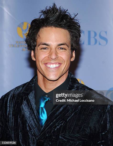 David Lago during 32nd Annual Daytime Emmy Awards - Press Room at Radio City Music Hall in New York City, New York, United States.