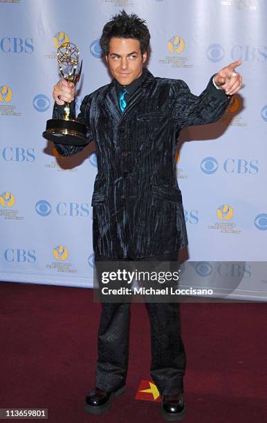 David Lago during 32nd Annual Daytime Emmy Awards - Press Room at Radio City Music Hall in New York City, New York, United States.