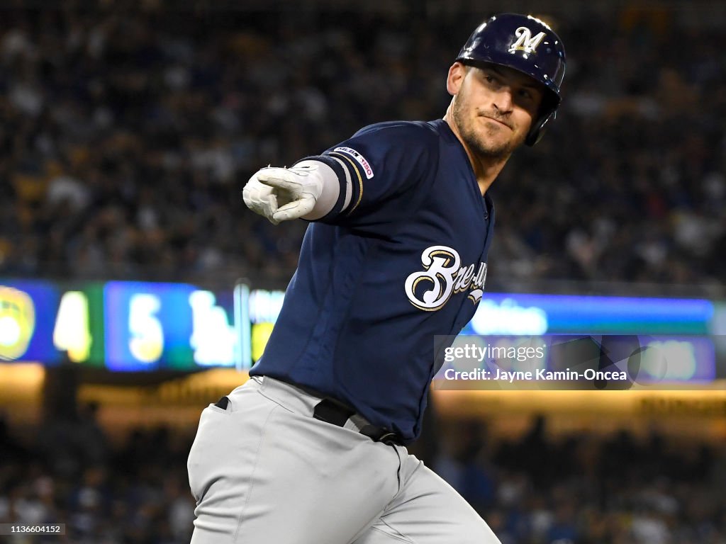 Milwaukee Brewers v Los Angeles Dodgers