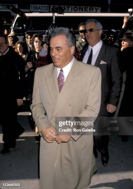 John Gotti and Peter Gotti during John Gotti At The New York Federal Courthouse at New York Federal Court House in New York City, New York, United...