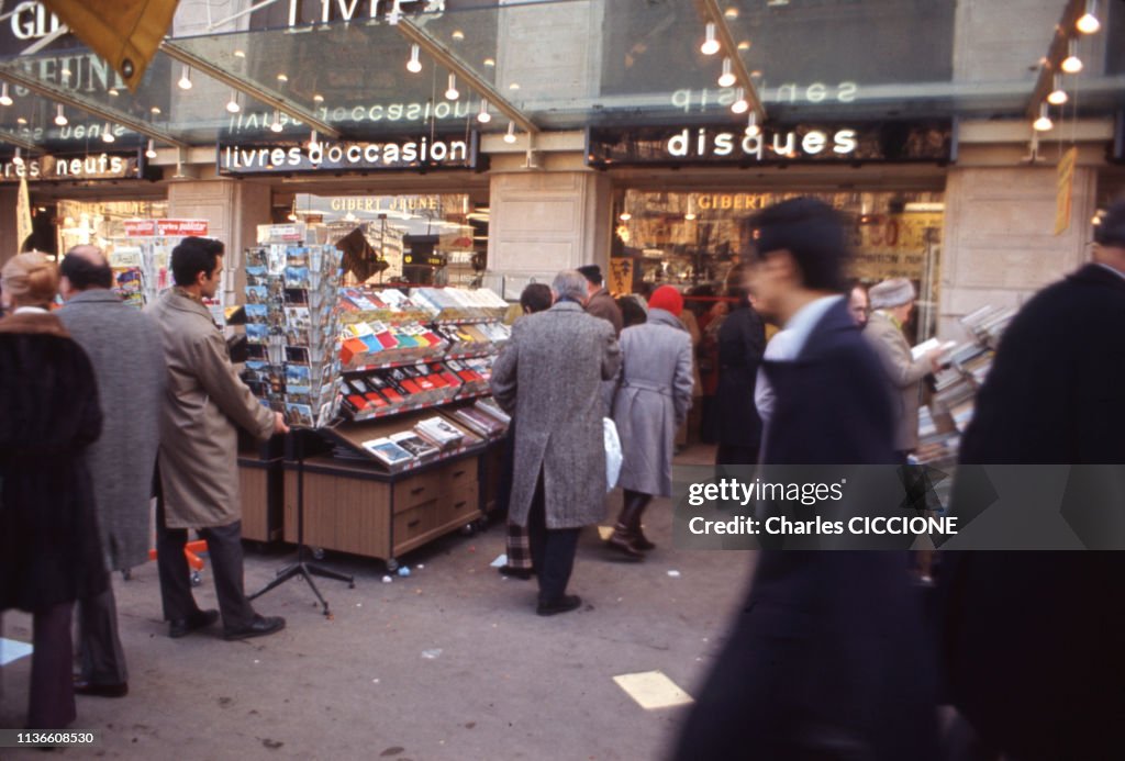 Librairie 'Gibert' à Paris