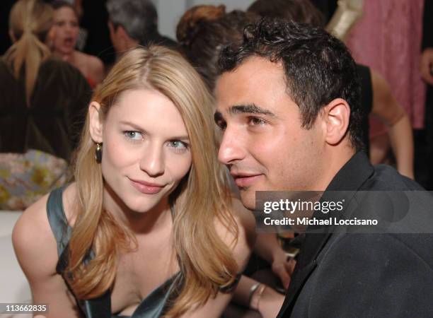 Claire Danes and Zac Posen during Whitney Museum Contemporaries Host Annual Art Party and Auction Benefiting The Whitney Independent Study Program at...