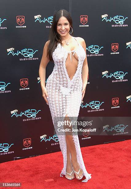 Mayra Veronica during 2006 BET Awards - Arrivals at The Shrine in Los Angeles, California, United States.