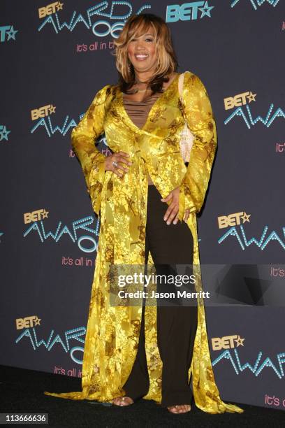 Kym Whitley during 2006 BET Awards - Press Room at The Shrine in Los Angeles, California, United States.
