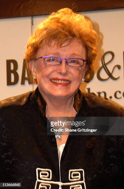 Rue McClanahan during Rue McClanahan Signs Copies of Her Autobiography "My First Five Husbands And the Ones Who Got Away" - April 17, 2007 at Barnes...