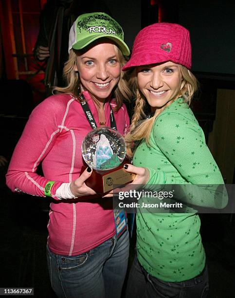 Sarah Litzsinger and Kate Reinders of TastiSkank during HBO's 13th Annual U.S. Comedy Arts Festival - Festival Awards Presentation at Belly Up in...