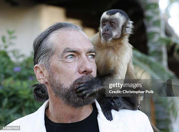 John Paul DeJoria during Bow Wow Ciao Benefit For "Much Love" Animal Rescue - Red Carpet and Inside at John Paul DeJoria and Eloise DeJoria Estate in...