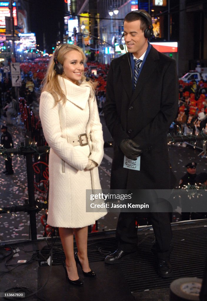 NBC's New Year's Eve 2007 with Carson Daly - Rehearsals